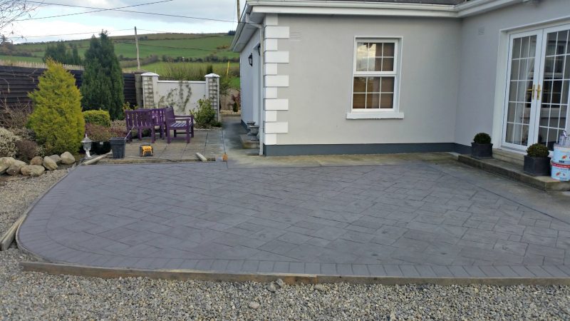 Tipperary Landscaping supply paving, printed concrete and stonework