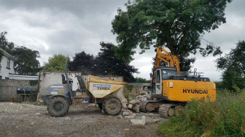 Excavation Of A New Building - Private House Nenagh